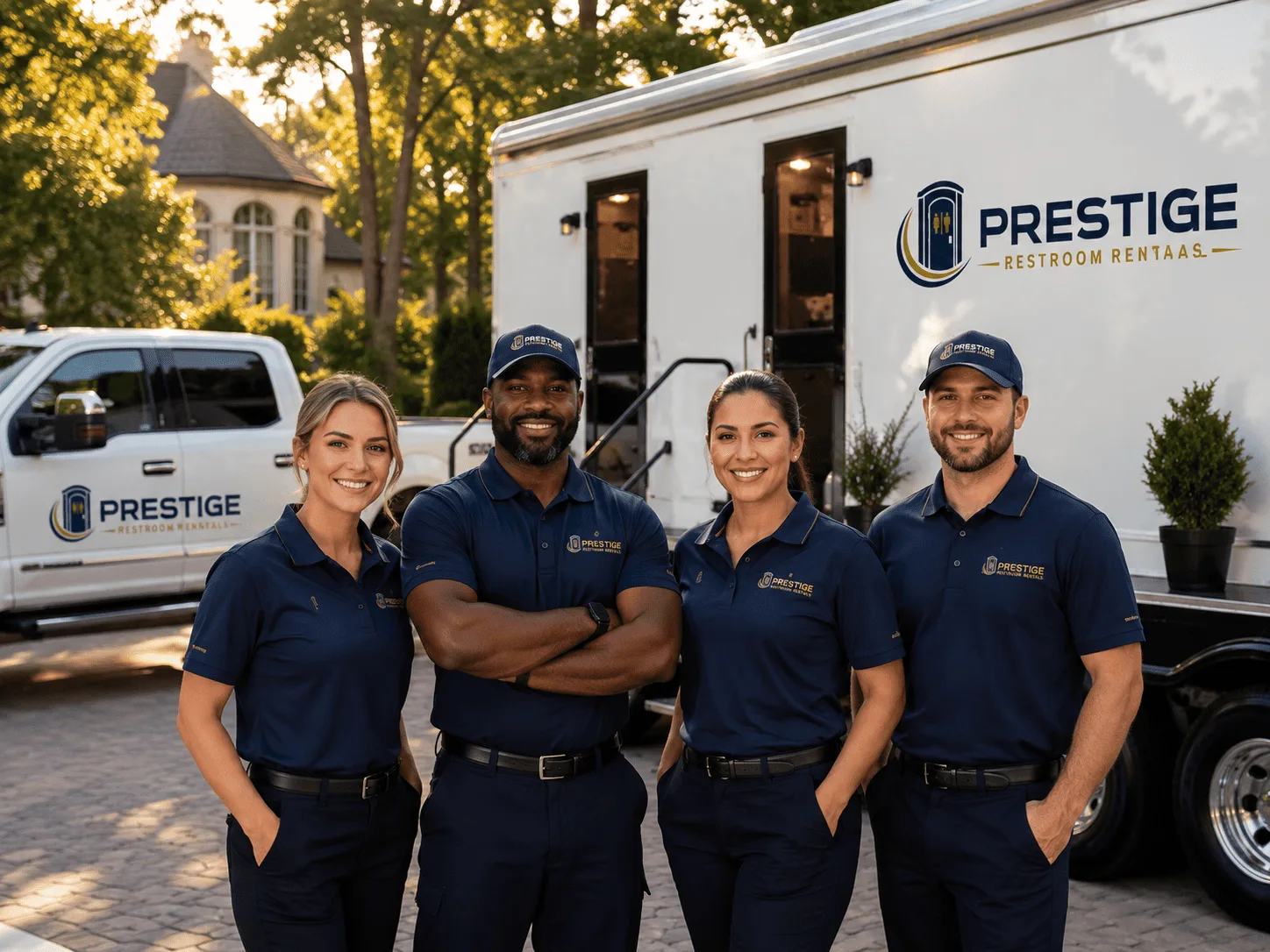 Trusted Luxury Portable Restrooms company in Lowell, OH